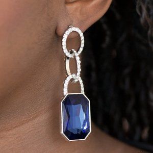 Superstar Status - Blue Earrings